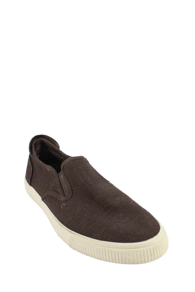 TOMS Mens Slide On Walking Wear Good Sneakers Brown Size 10.5