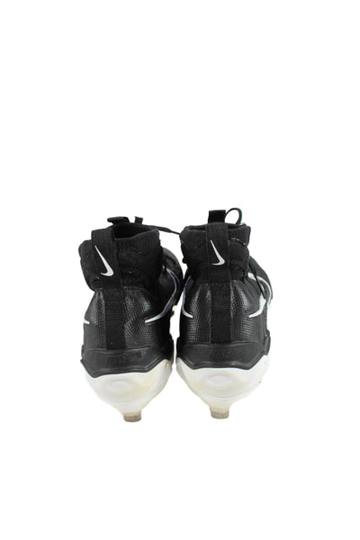 Nike Mens Alpha Huarache NXT Baseball Cleat Sneakers Black White Size 8.5
