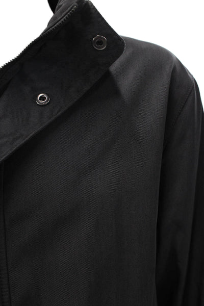 Armani Collezioni Mens Gray Rain Coat Polyester Size 46
