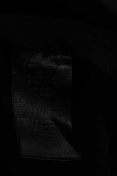 Theory Womens Dress Pants Black Triacetate Zip Size 2