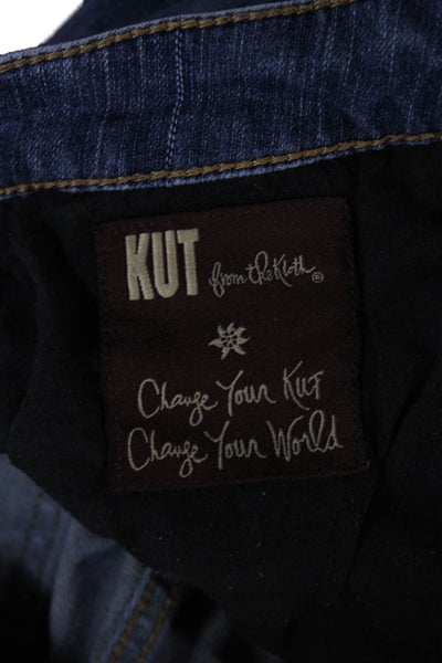 KUT from the Kloth Womens Skinny Jeans Blue Size 16