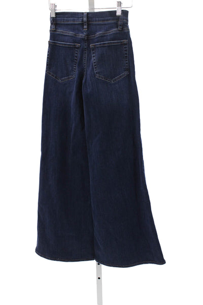 Frame Womens Wide Leg Jeans Blue Size 23