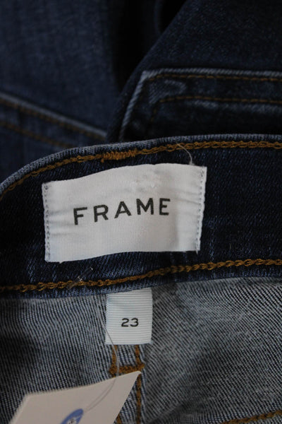 Frame Womens Wide Leg Jeans Blue Size 23