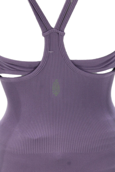 FP Movement Women Camisole Purple Scoop Neck Poly Blend Size XS