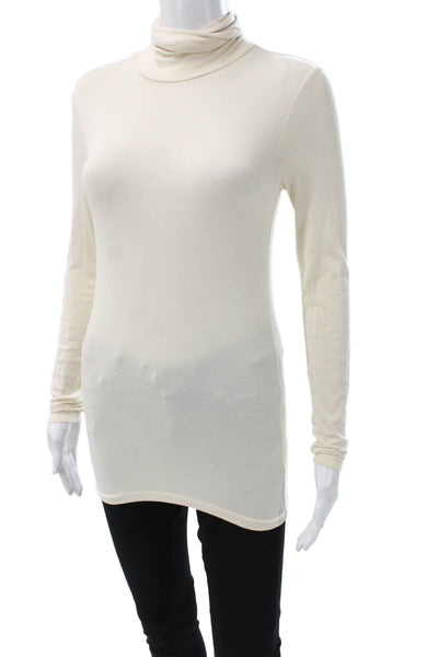Ralph Lauren Blue Label Womens Ivory PimaCotton Turtleneck Tunic Size XS