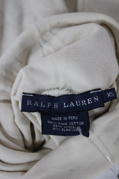 Ralph Lauren Blue Label Womens Ivory PimaCotton Turtleneck Tunic Size XS