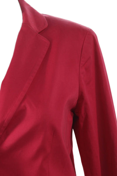 Rag & Bone Women Blazer Pink Cotton Blend Button Long Sleeve Size 4