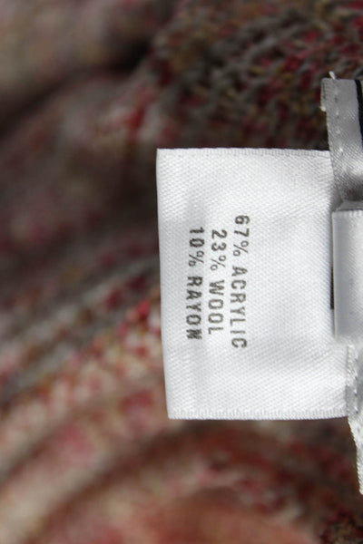 St. John Sport By Marie Gray Women Dress Pants White Cotton Button Size 8