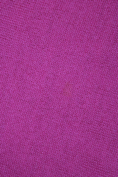 Escada Women Pullover Turtleneck Short Sleeve Virgin Wool Sweater Pink Size 38