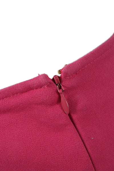 St. John Sport By Marie Gray Women Cropped Pink Pants Size 8