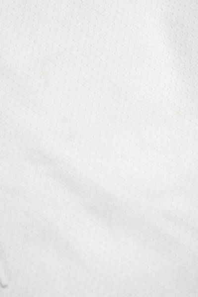 Nike Unisex Adults Athletic Shorts White Polyester Size S
