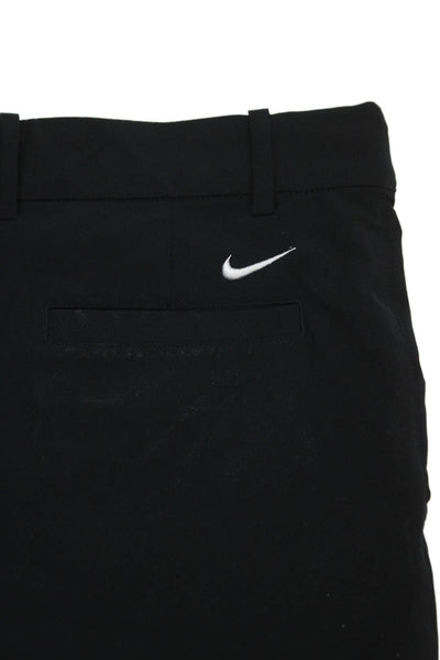Nike Boys Solid Four Pocket Golf Shorts Black Size XL
