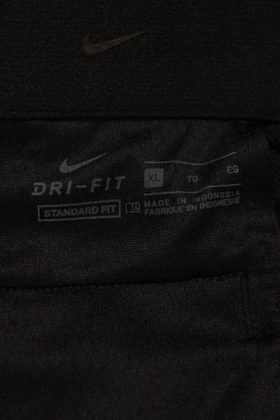 Nike Boys Solid Four Pocket Golf Shorts Black Size XL