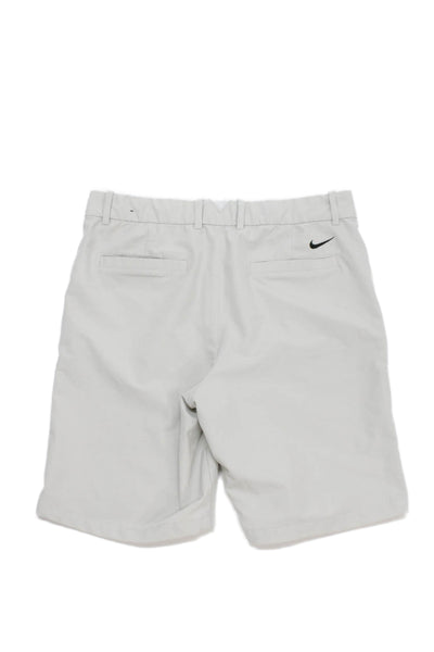Nike Boys Solid Four Pocket Golf Shorts Beige Size XL