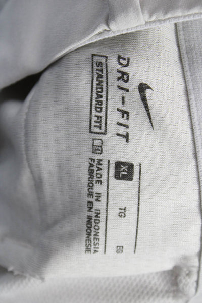 Nike Boys Solid Four Pocket Golf Shorts Beige Size XL