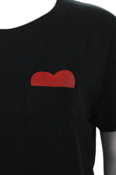 Sub_Urban Riot Womens Cropped T Shirt Black Polyester Size S