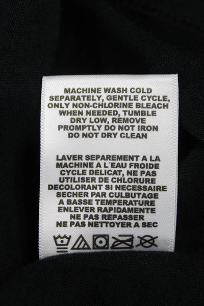 Sub_Urban Riot Womens Cropped T Shirt Black Polyester Size S