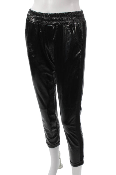 David Lerner Women Black Jogger Pants Size XS