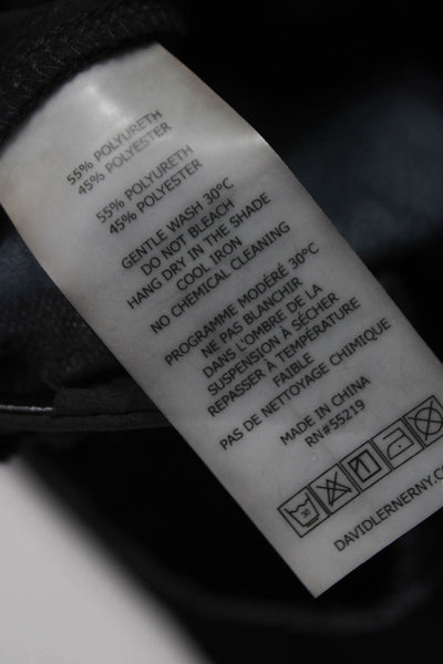 David Lerner Women Black Jogger Pants Size XS