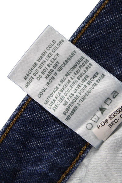 Joes Jeans Mens Blue Tapered Jeans Cotton Button Fly Size 32
