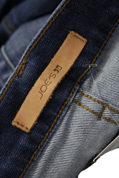 Joes Jeans Mens Blue Tapered Jeans Cotton Button Fly Size 32