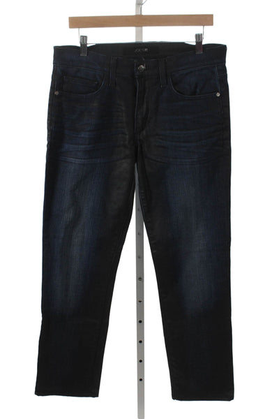 Joes Jeans Mens Straight Jeans Blue Cotton Button Size 32