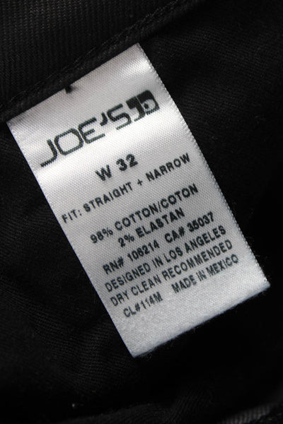 Joes Jeans Mens Straight Jeans Blue Cotton Button Size 32