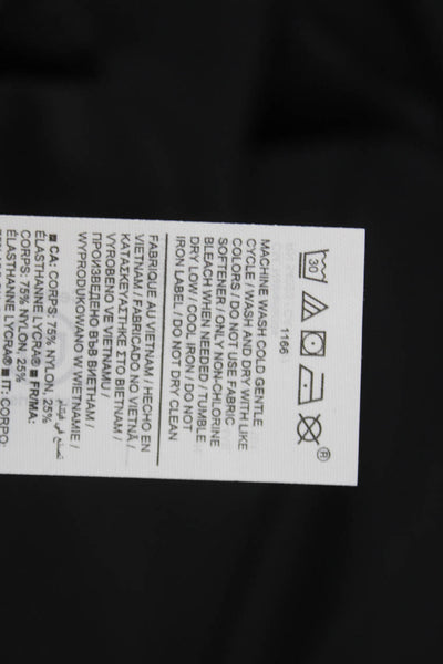 Athleta Womens Ankle Leggings Gray Nylon Solid Size L