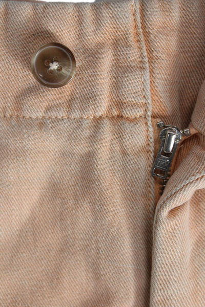 Closed Women Orange Chino Pants Cotton Size 26