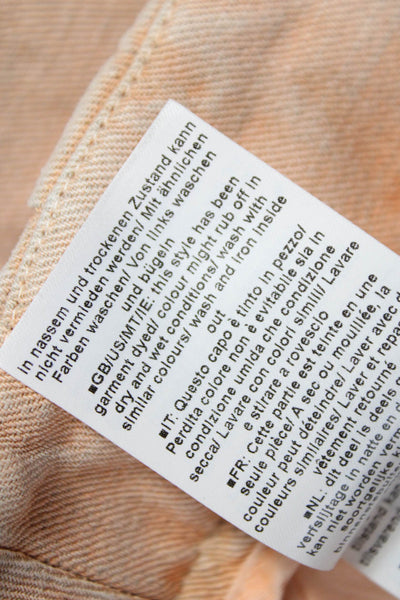 Closed Women Orange Chino Pants Cotton Size 26