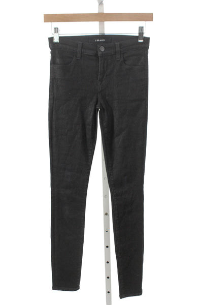 Lululemon Womens Skinny Jeans Black Cotton Size 2