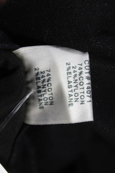 Lululemon Womens Skinny Jeans Black Cotton Size 2