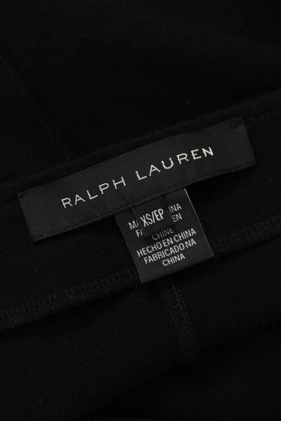 Ralph Lauren Black Label Womens Ankle Leggings Black Size XS