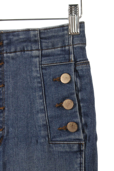 Veronica Beard Women Skinny High Rise Blue Cotton Jeans Size 24