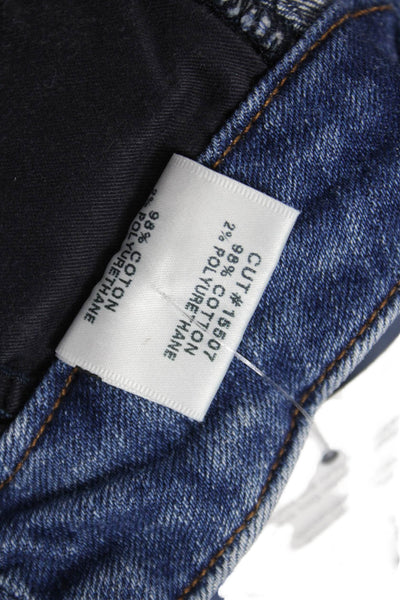 Veronica Beard Women Skinny High Rise Blue Cotton Jeans Size 24