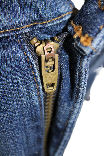 Frame Women Skinny High Rise Jeans Blue Modal Size 30
