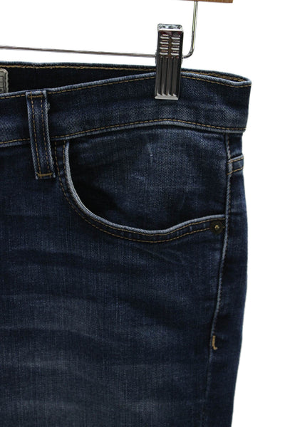 Current/Elliott Women Skinny Jeans Blue Cotton High Rise Inseam 28 Size 29