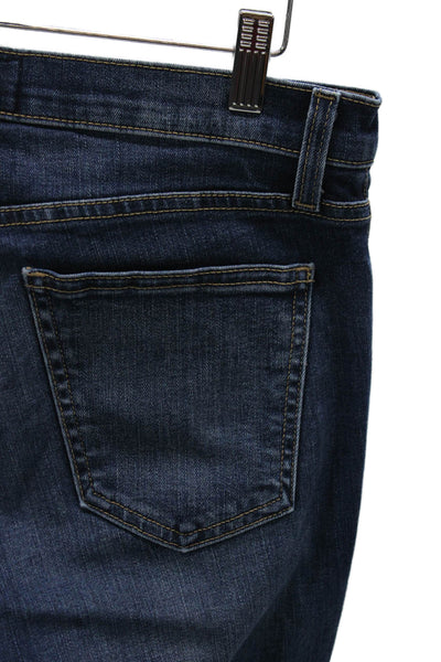 Current/Elliott Women Skinny Jeans Blue Cotton High Rise Inseam 28 Size 29