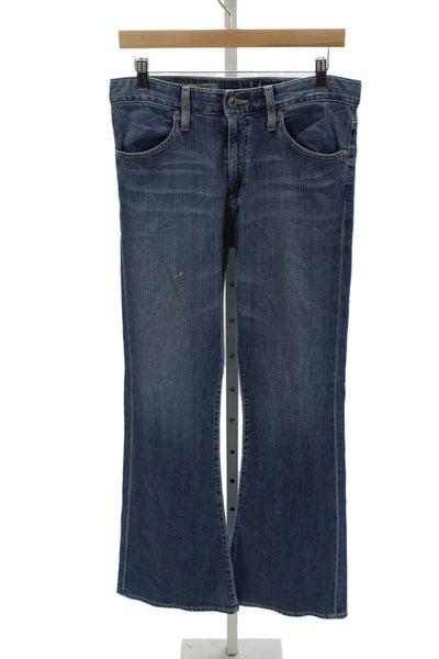 AG Adriano Goldschmied Womens Bootcut Jeans Blue Cotton Size 30