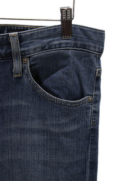 AG Adriano Goldschmied Womens Bootcut Jeans Blue Cotton Size 30