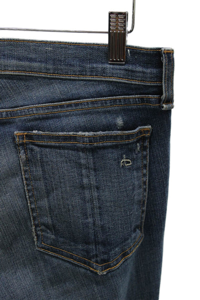 Rag & Bone Womens Flare Jeans Blue High Rise Denim Size 29