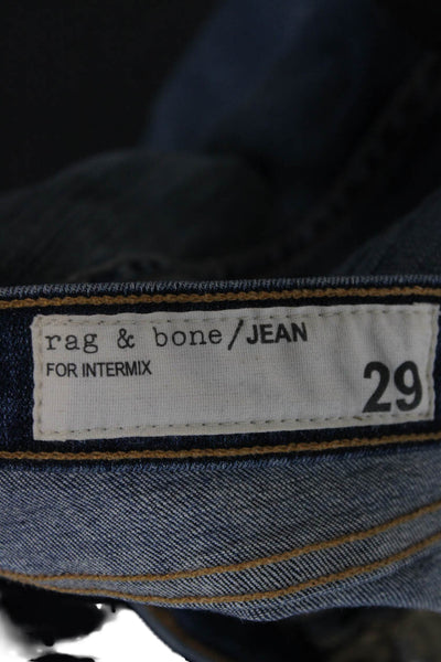 Rag & Bone Womens Flare Jeans Blue High Rise Denim Size 29