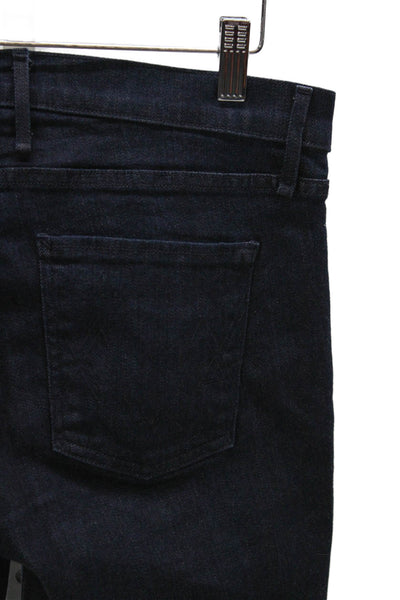 McGuire Women High Rise Flared Jeans Blue Button Size 31
