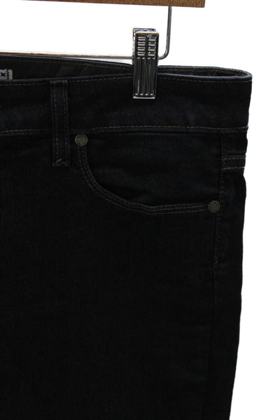 Paige Womens Skinny Jeans Blue Cotton Mid Rise Inseam 31 Size 28
