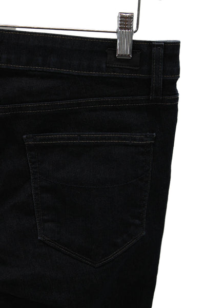 Paige Womens Skinny Jeans Blue Cotton Mid Rise Inseam 31 Size 28