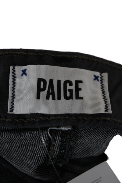 Paige Womens Skinny Jeans Blue Cotton Mid Rise Inseam 31 Size 28