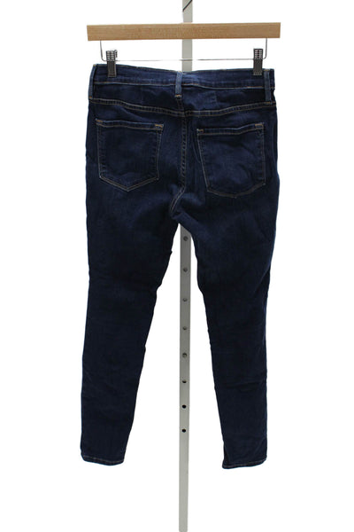 Frame Denim Womens Skinny Blue Jeans Cotton Size 27
