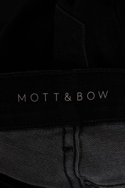 Mott and Bow Women Skinny Jeans Blue High Rise Cotton Blend Inseam 28 Size 32