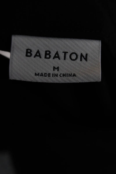 Babaton Womens Basic Sleeveless Cowl Neck Blouse Black Polyester Size M