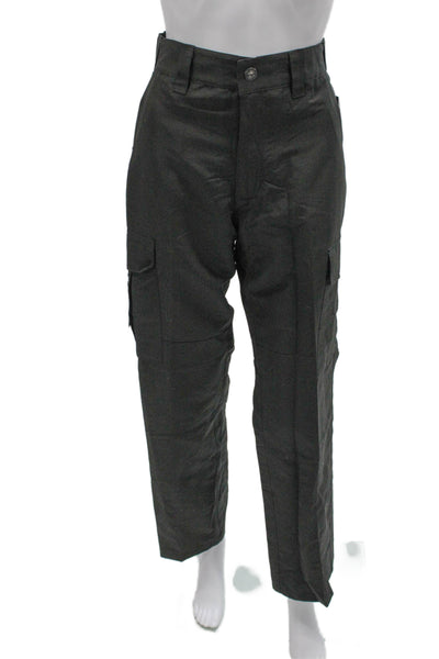 Propper Unisex Adults Gray Tactical Cargo Pants Polyester Button Size 8